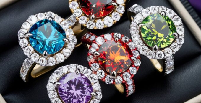 Colored Diamonds in Engagement Rings