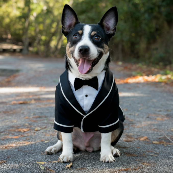 Doggy Tuxedo